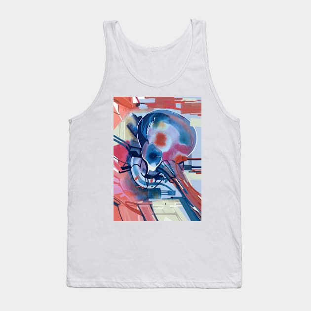 cyborg Tank Top by vadimdream